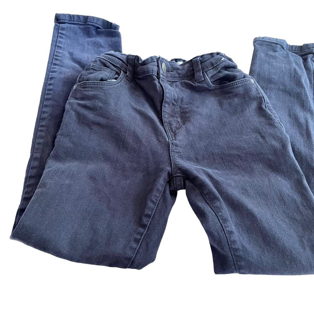 Denim & Co boys dyed dark navy jeans pants size 10-11